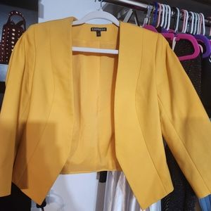 SOLD/Express cropped blazer
